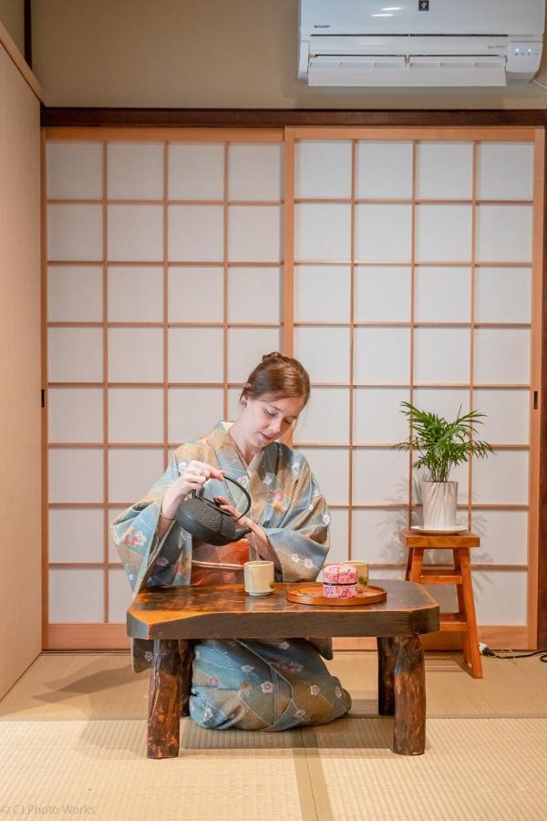 Guesthouse Hanamiya Kioto Exterior foto